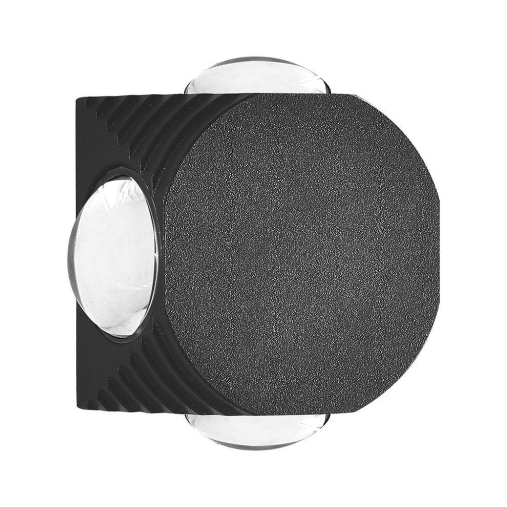 V-TAC Applique LED da Muro 4W con 4 Fasci Luminosi Corpo Nero 4000K IP54 V-TAC Applique LED da Muro 4W con 4 Fasci Luminosi Corpo Nero 4000K IP54